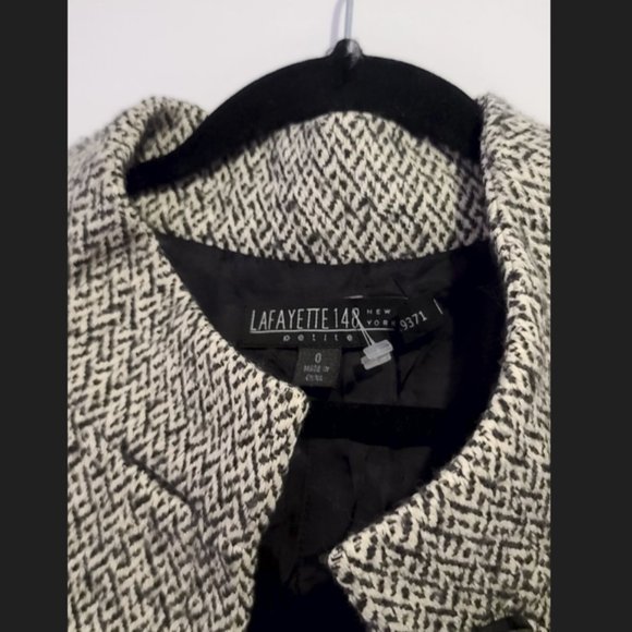 Lafayette 148 New York Crop Cape Blazer - Picture 5 of 5